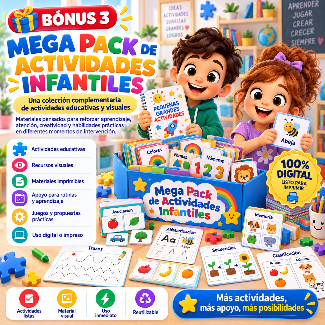 Mega Pack de Actividades Infantiles