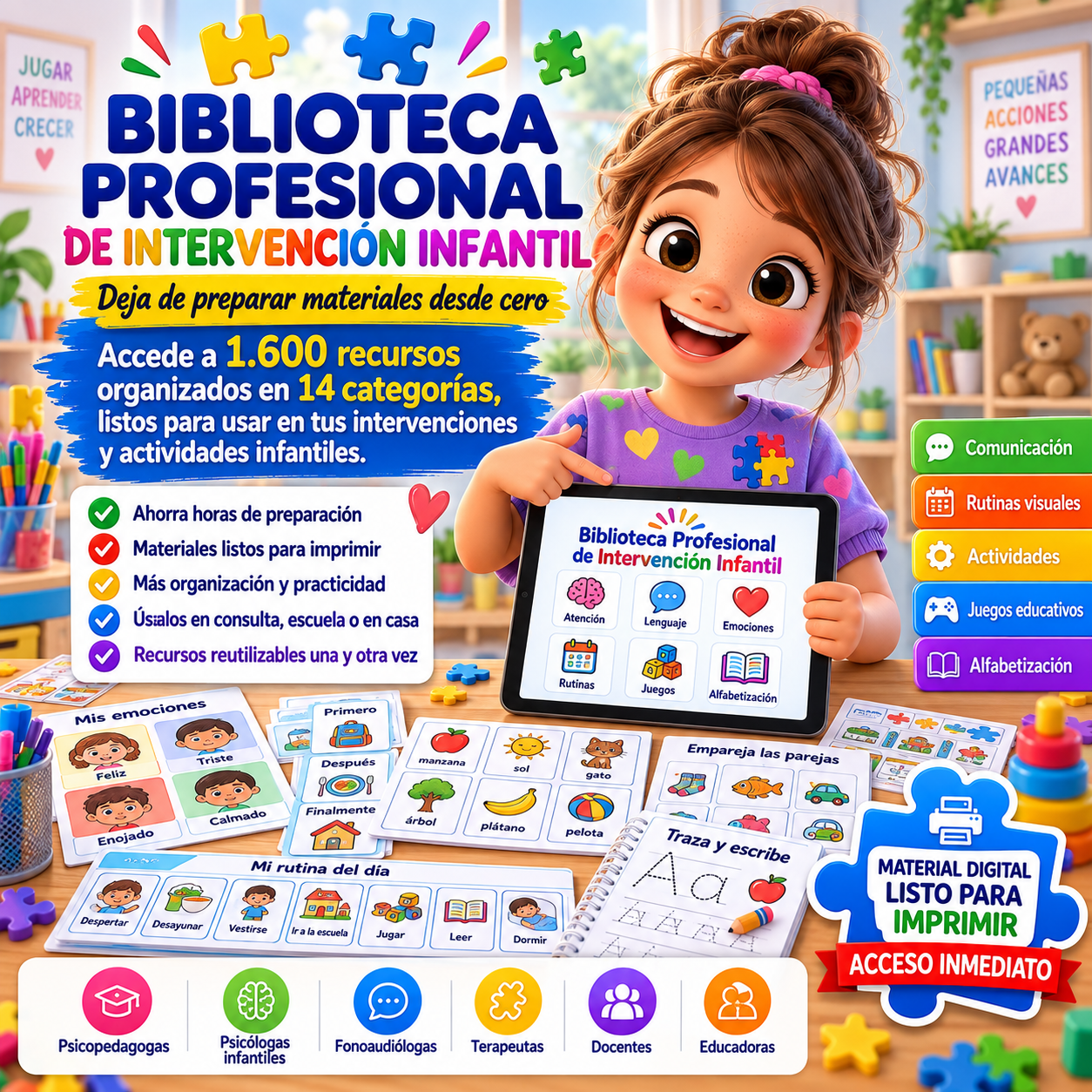 Biblioteca Profesional de Intervención Infantil